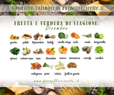 frutta verdura dicembre