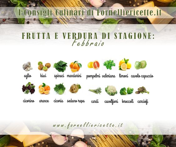 frutta verdura febbraio
