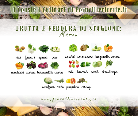 frutta verdura marzo