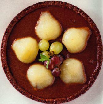 crostata pere cioccolato