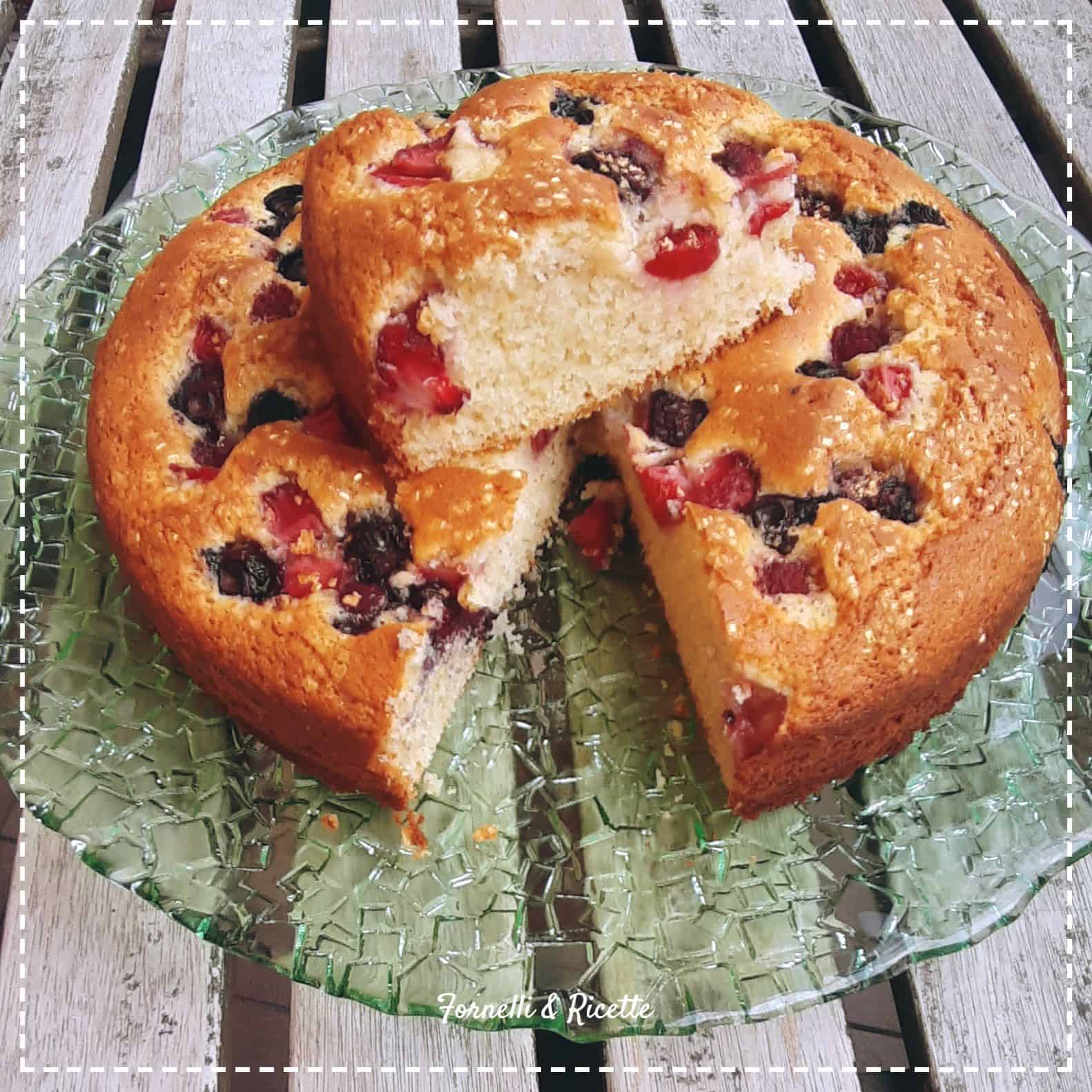 torta panna frutti bosco2