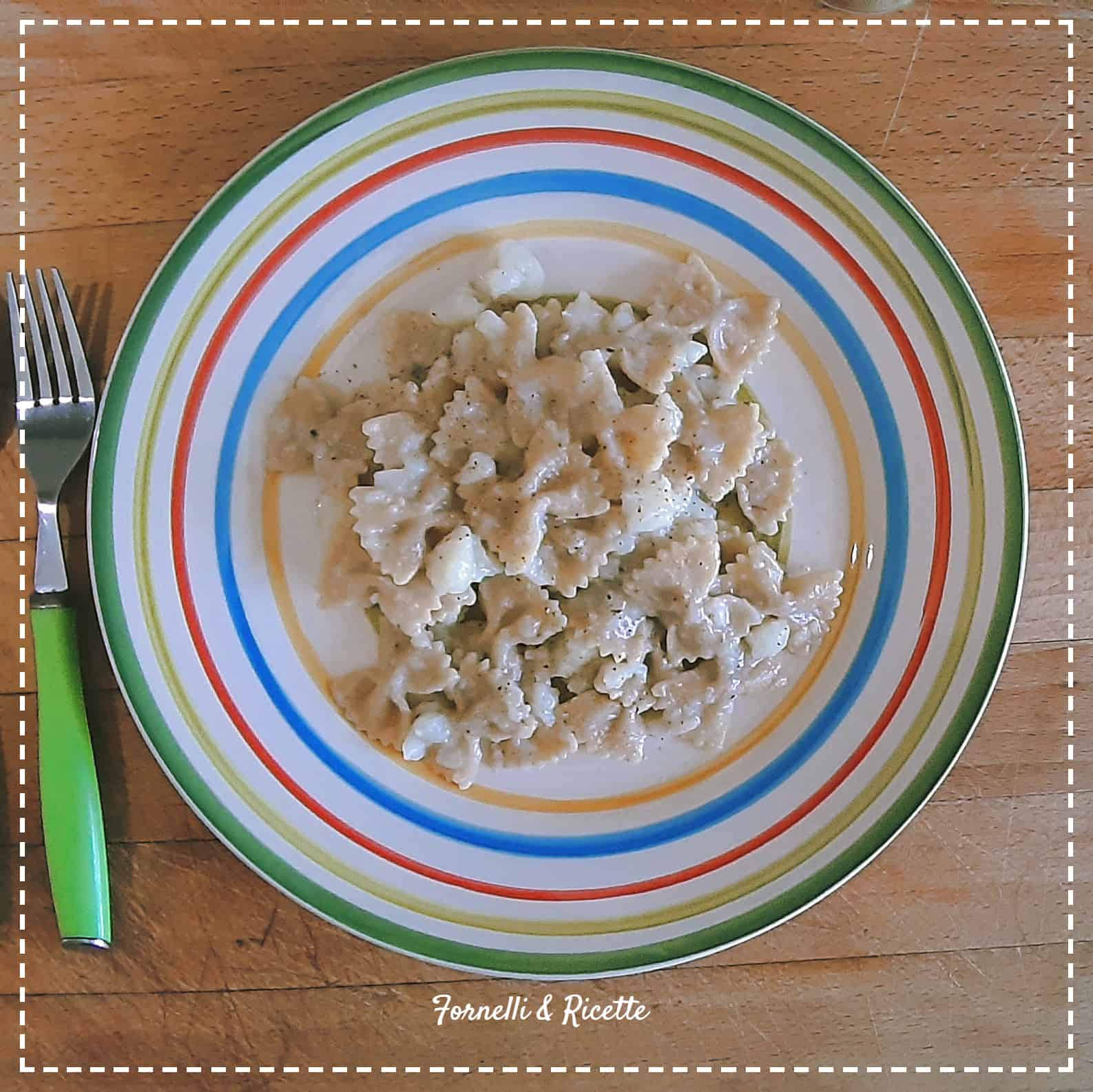 farfalle cavolo bianco