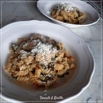 fusilli zucchine menta