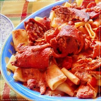 paccheri astice