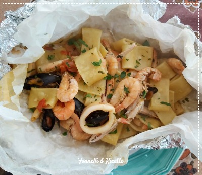 paccheri cartoccio scoglio