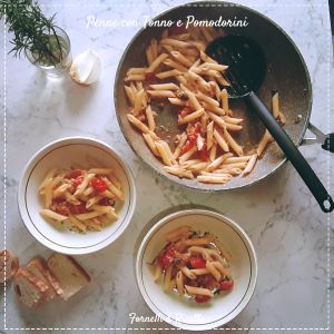 penne tonno pomodorini