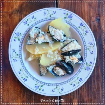 riso patate cozze tajeddrha