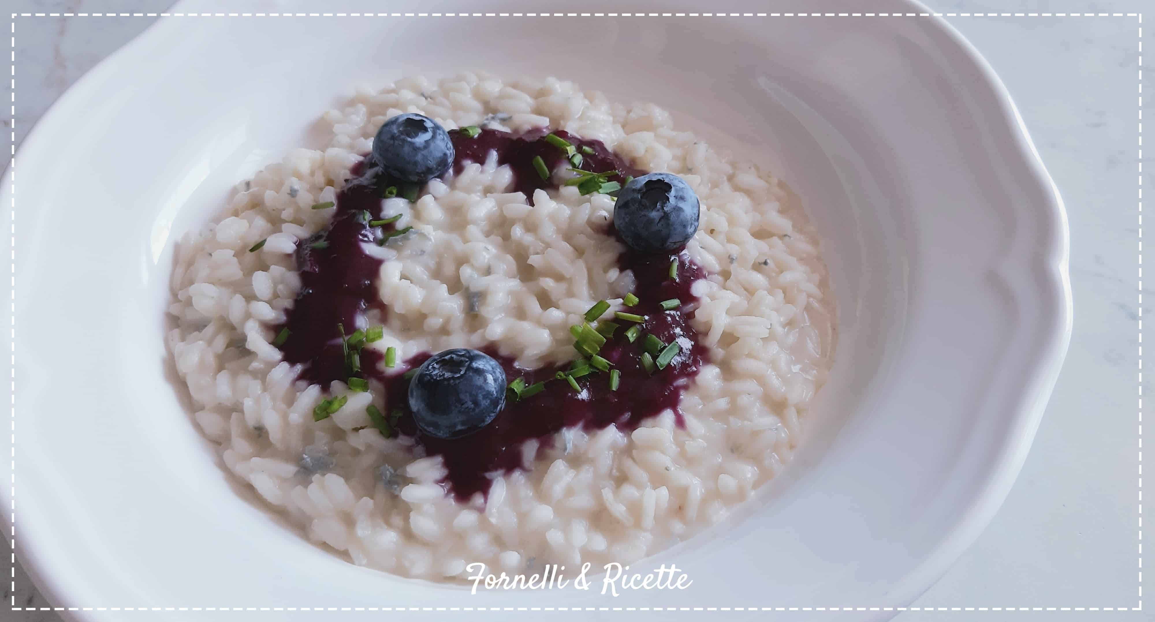 risotto gorgonzola mirtillo