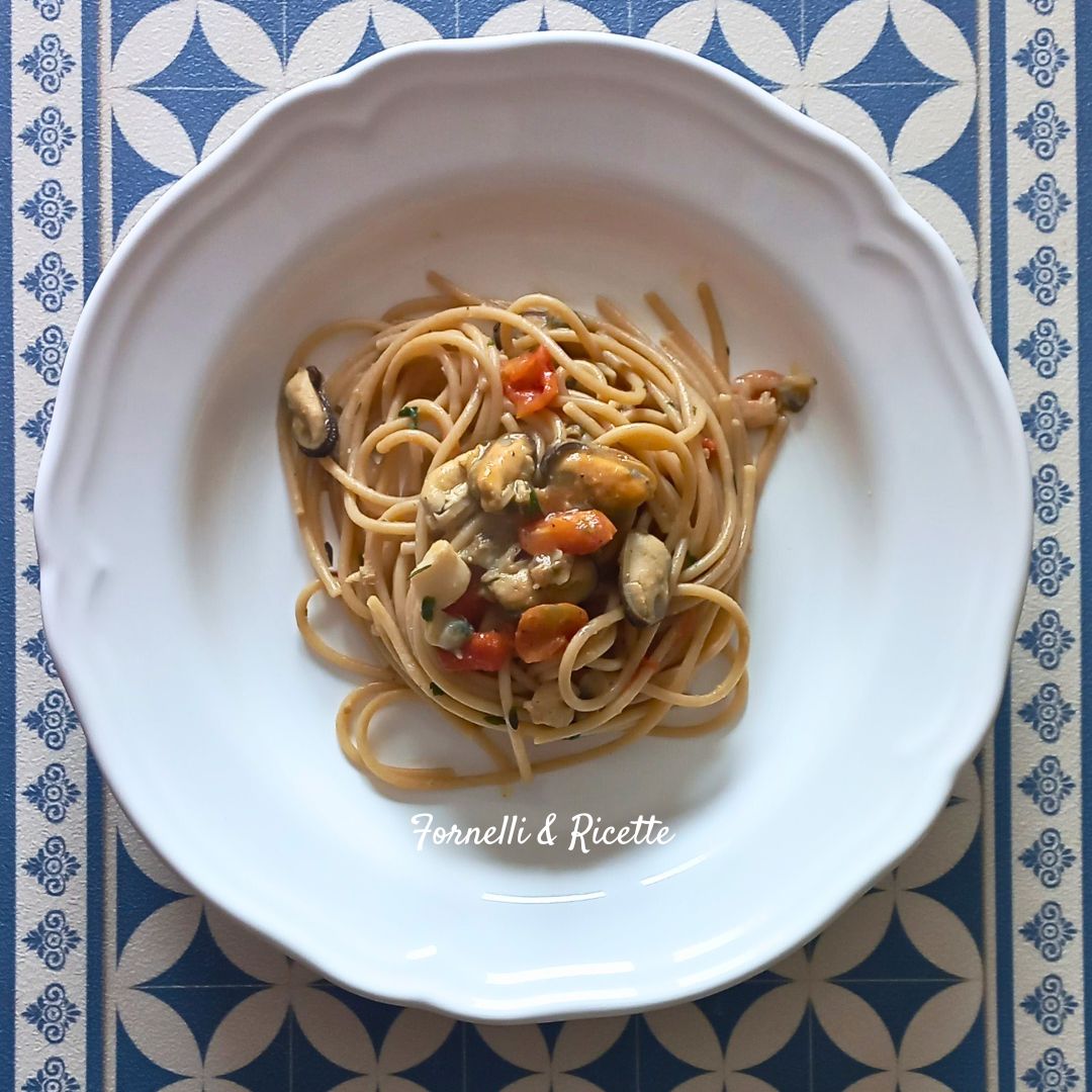 spaghettoni cozze ceci