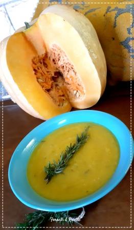 vellutata zucca dettaglio