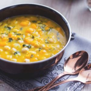 zuppa ceci zucca