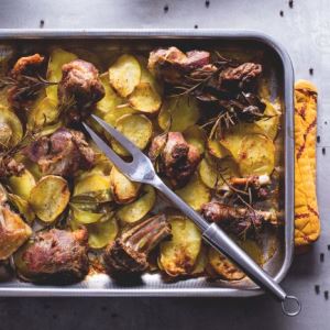 agnello forno patate