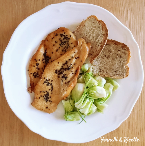 pollo glassato