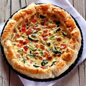 quiche verdure