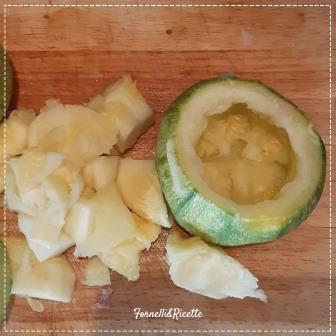zucchine ripiene dettaglio